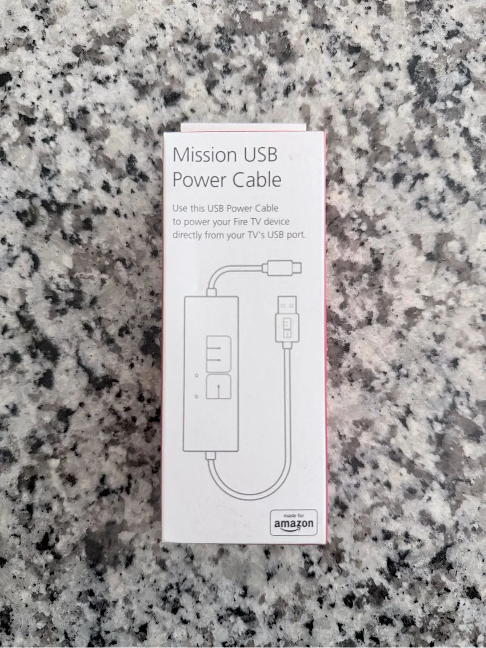 Mission USB Power Cable for Fire TV